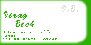 virag bech business card